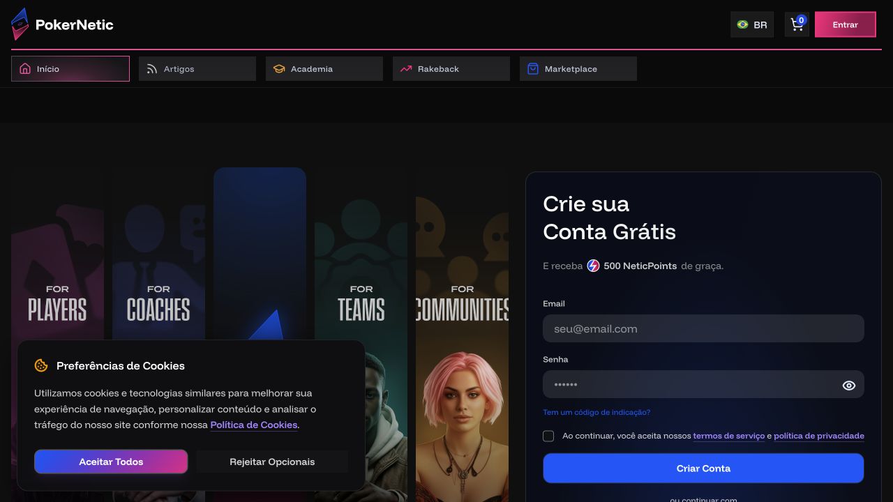 PokerNetic App